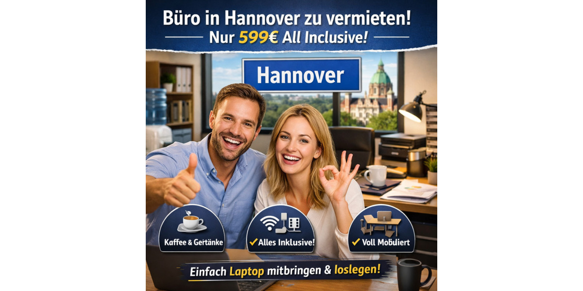 Gewerbeobjekt Hannover - 599&euro; | Angebot:25728736