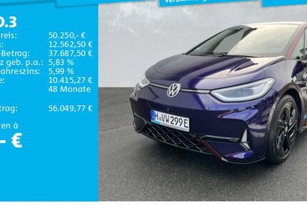 VW ID.3 5.550 km 50.250 &euro; Hannover 30655