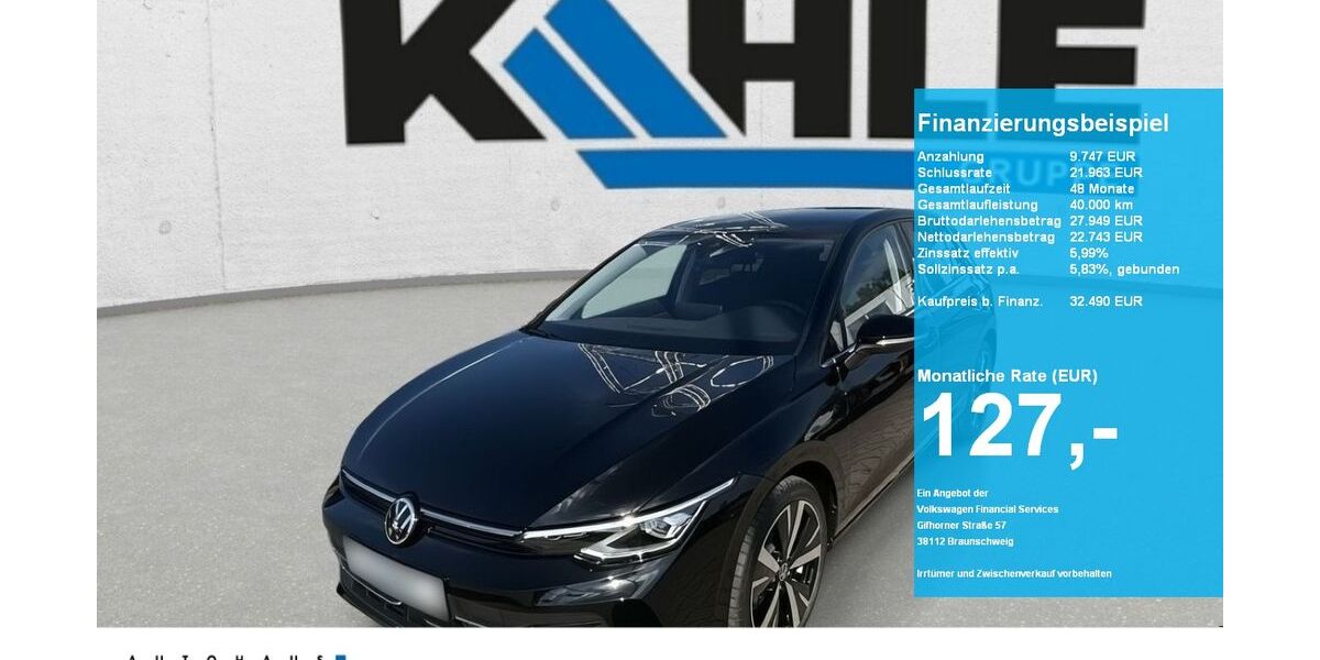 VW Golf 12.500 km 32.490 &euro; Hannover 30419