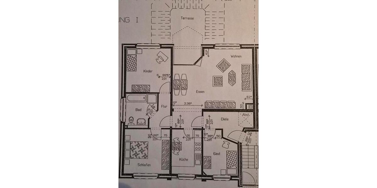 Hochparterre Lengede - 4 Zimmer, 98 m&sup2;, 1.080&euro; | Angebot:25980995