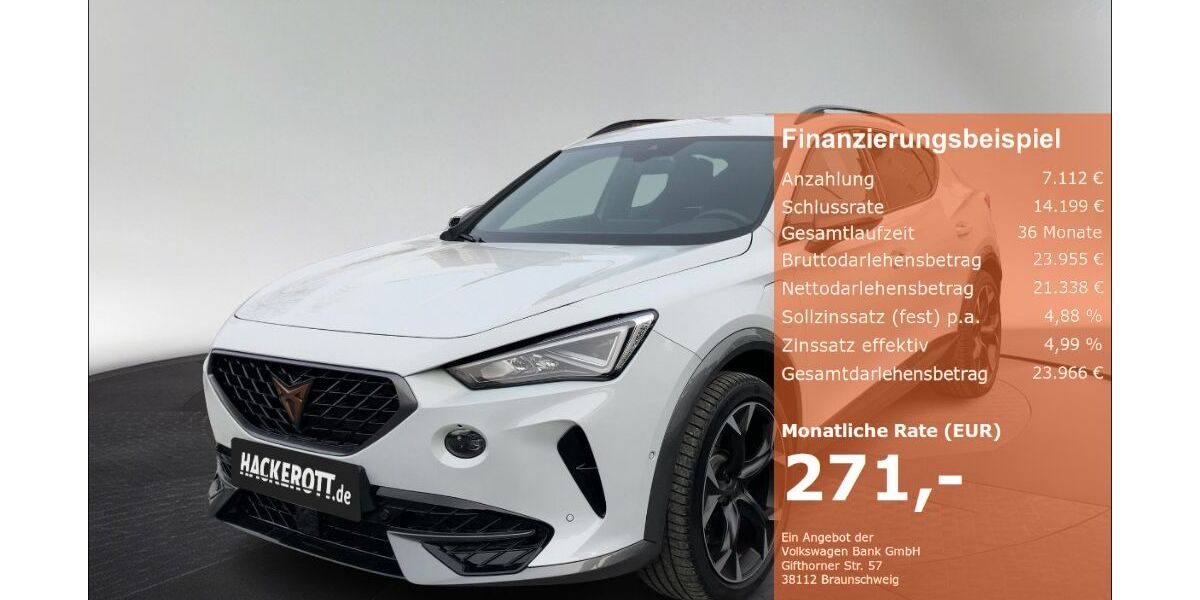 Cupra Formentor 38.802 km 28.450 &euro; Hannover 30165