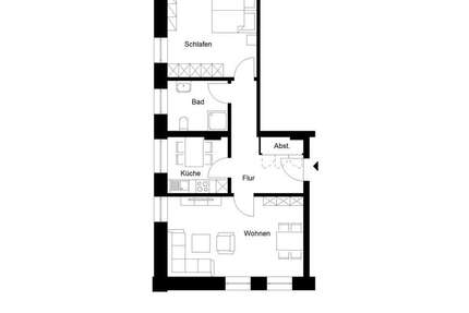 Wohnung Coppenbrügge - 2 Zimmer, 65 m&sup2;, 369&euro; | Angebot:25898779