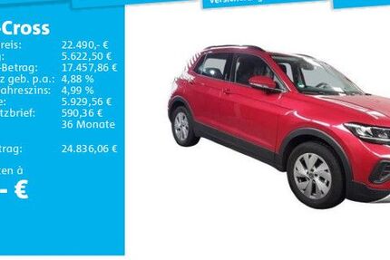VW T-Cross 1.991 km 22.490 &euro; Lehrte 31275