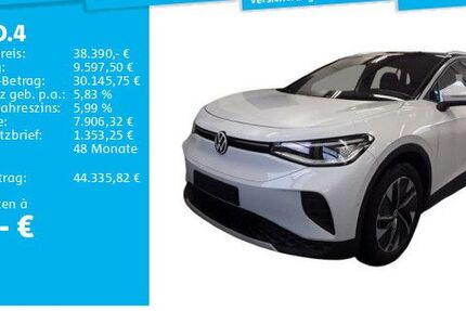VW ID.4 12.624 km 38.390 &euro; Hannover 30655