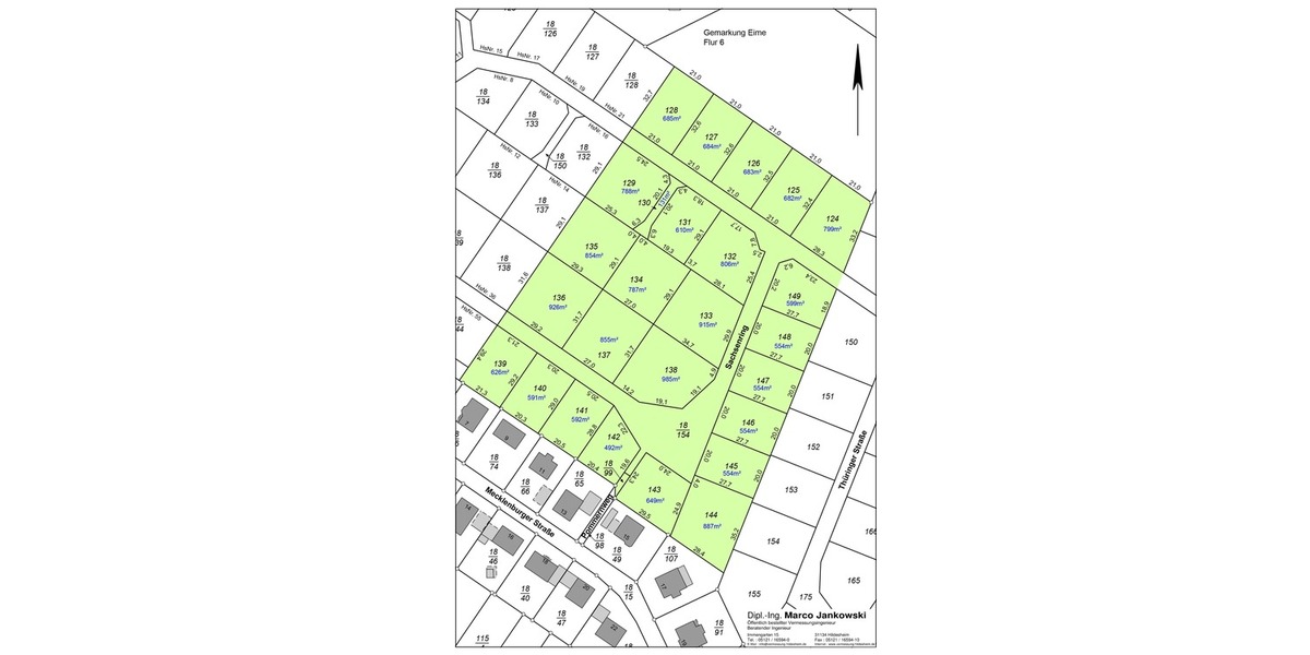 Baugrundstücke ab 80.050EUR - Grundstück Eime | Angebot:10871232