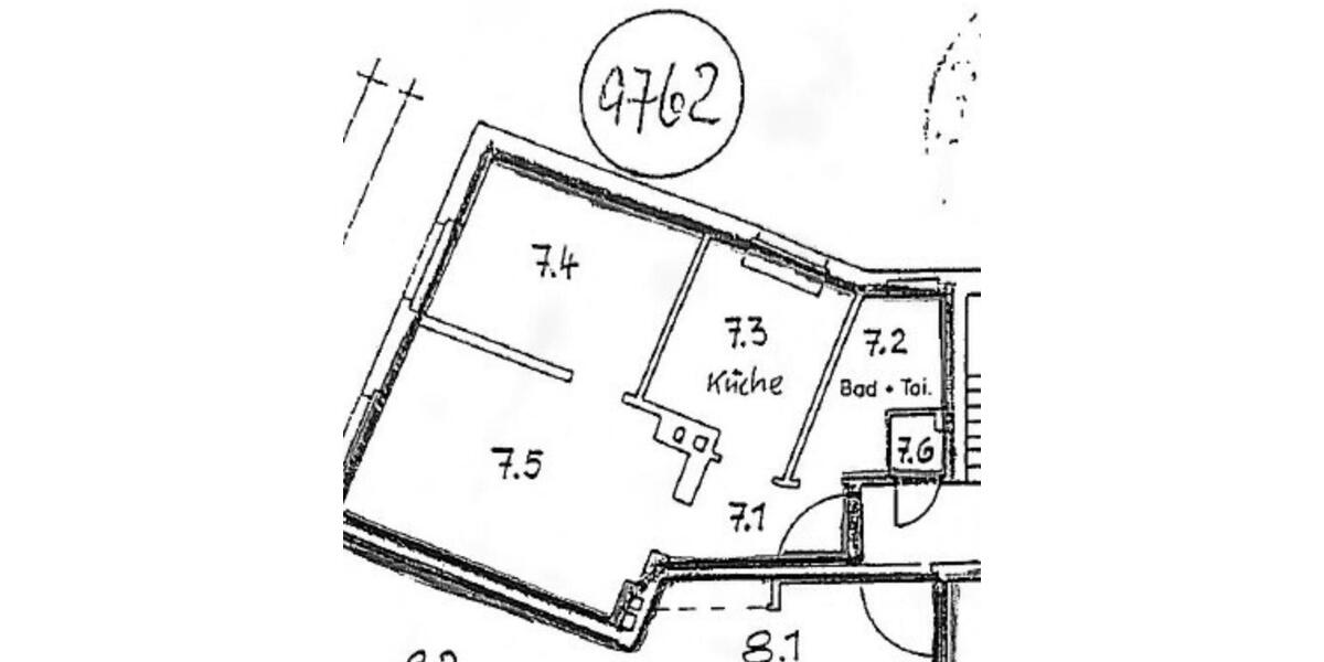 Etagenwohnung Hildesheim Oststadt/Stadtfeld - 2 Zimmer, 47 m&sup2;, 750&euro; | Angebot:26023151