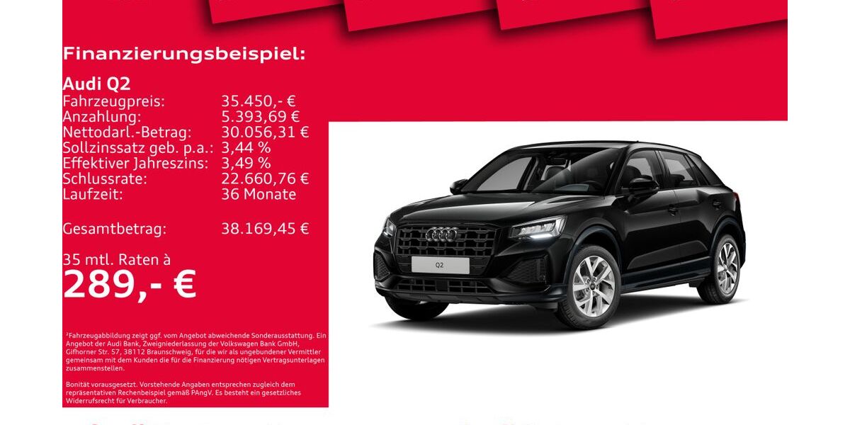 Audi Q2 28.751 km 34.450 &euro; Hannover 30179