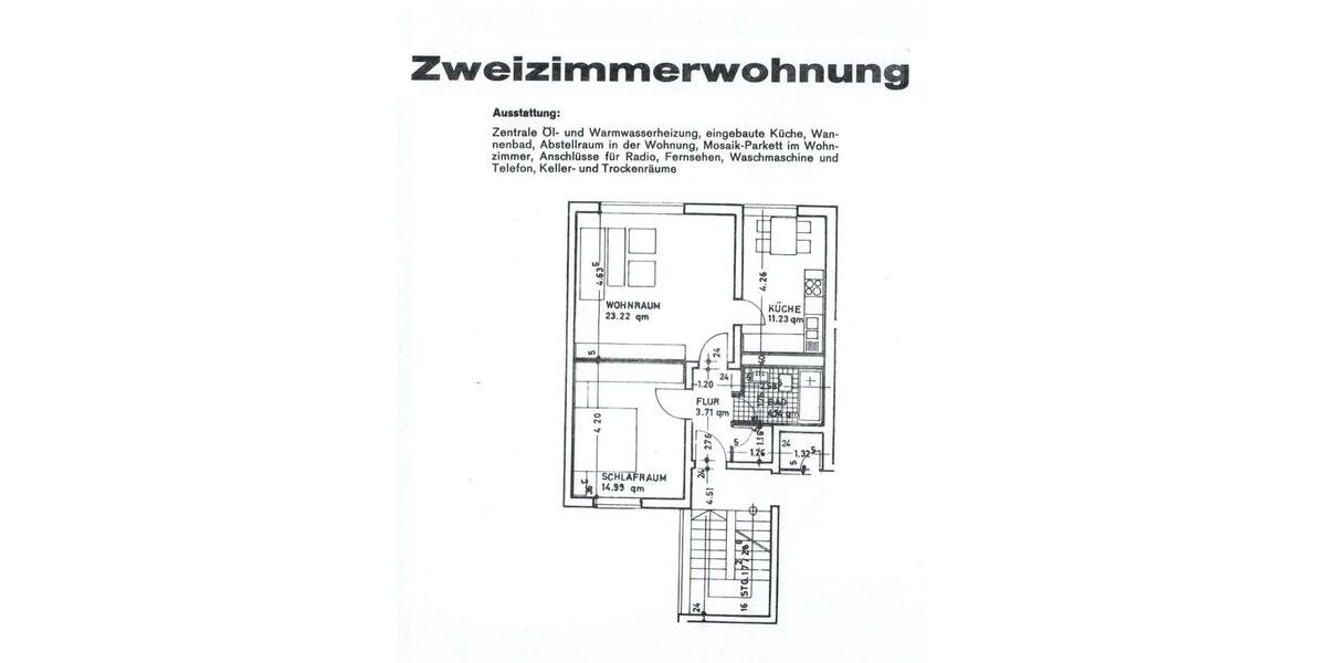 Etagenwohnung Hemmingen - 2 Zimmer, 58 m&sup2;, 675&euro; | Angebot:25721797