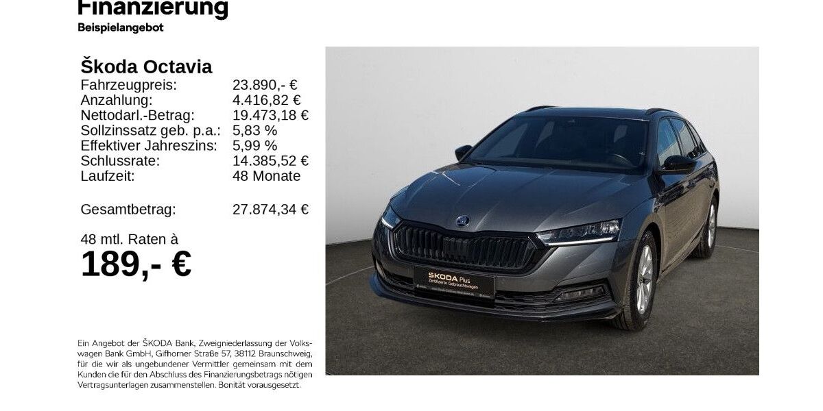 Skoda Octavia 101.531 km 23.570 &euro; Hildesheim 31137