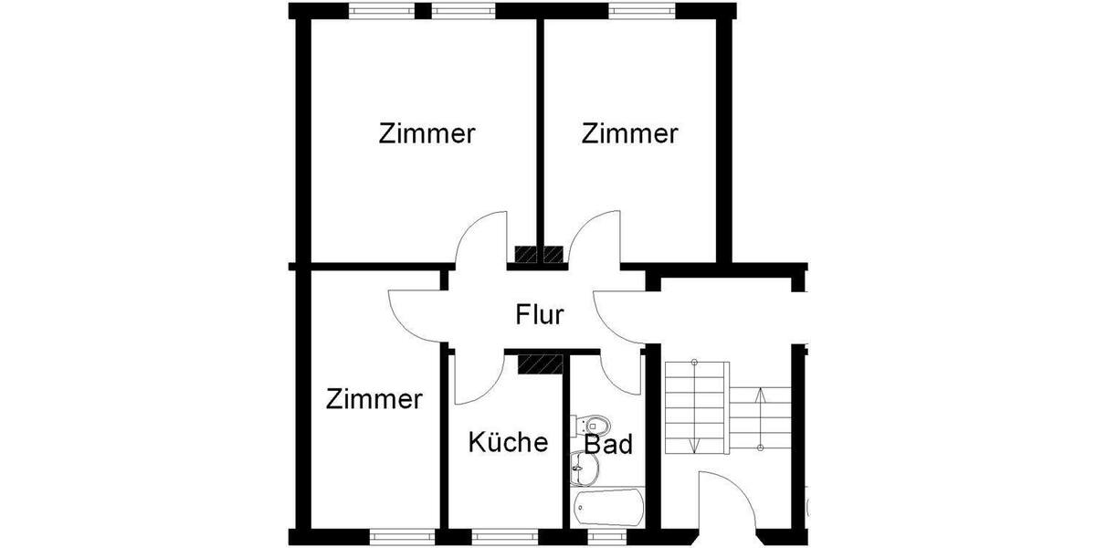 Gefragte Lage! - Erdgeschoßwohnung Alfeld Alfeld | Angebot:25320665