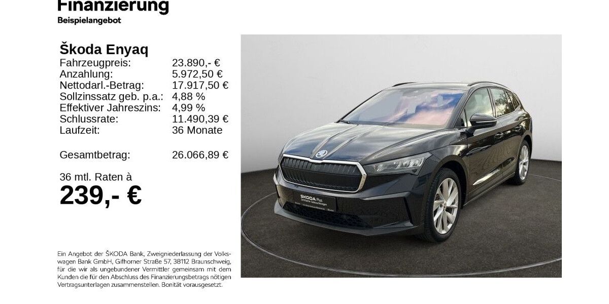 Skoda Enyaq 83.400 km 23.590 &euro; Hildesheim 31137