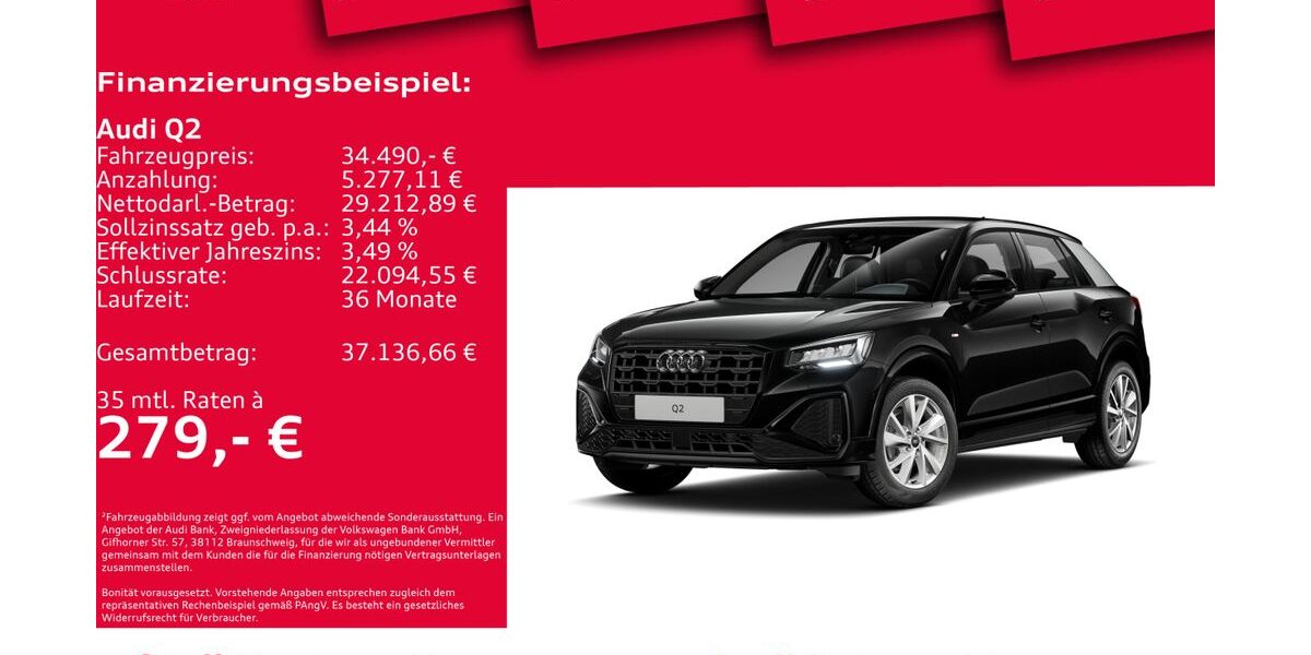 Audi Q2 33.617 km 32.950 &euro; Hannover 30179