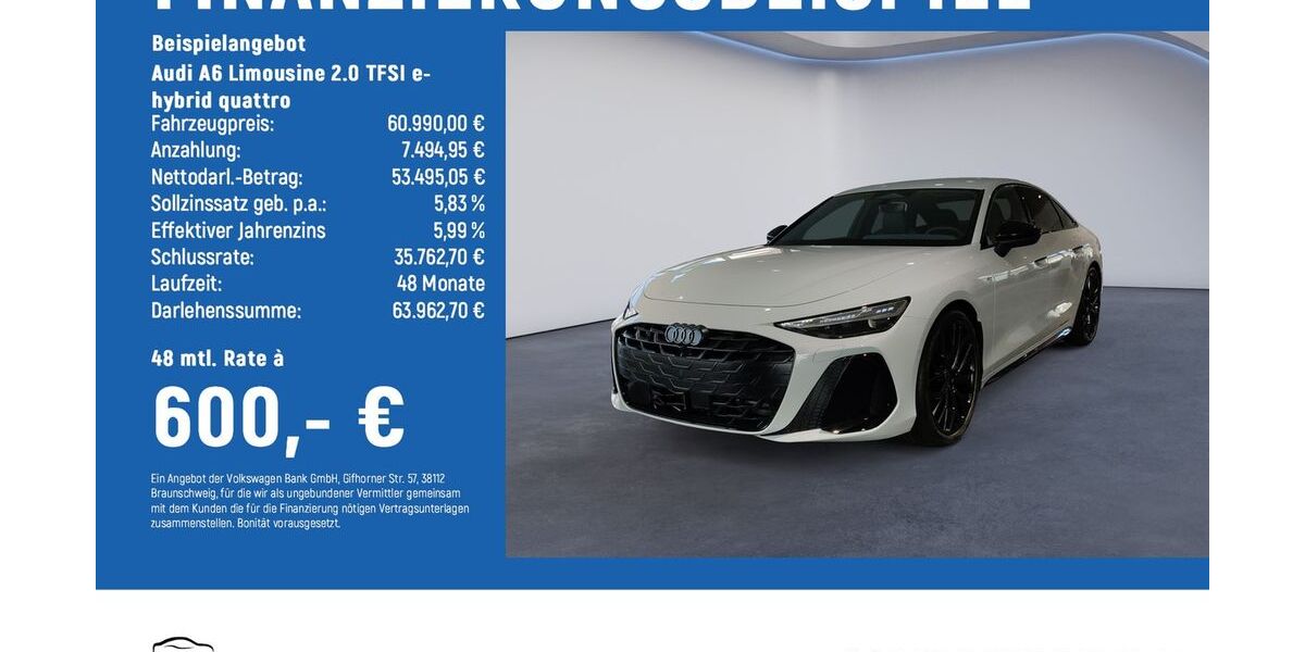 Audi A6 5.000 km 60.990 &euro; Hildesheim 31135
