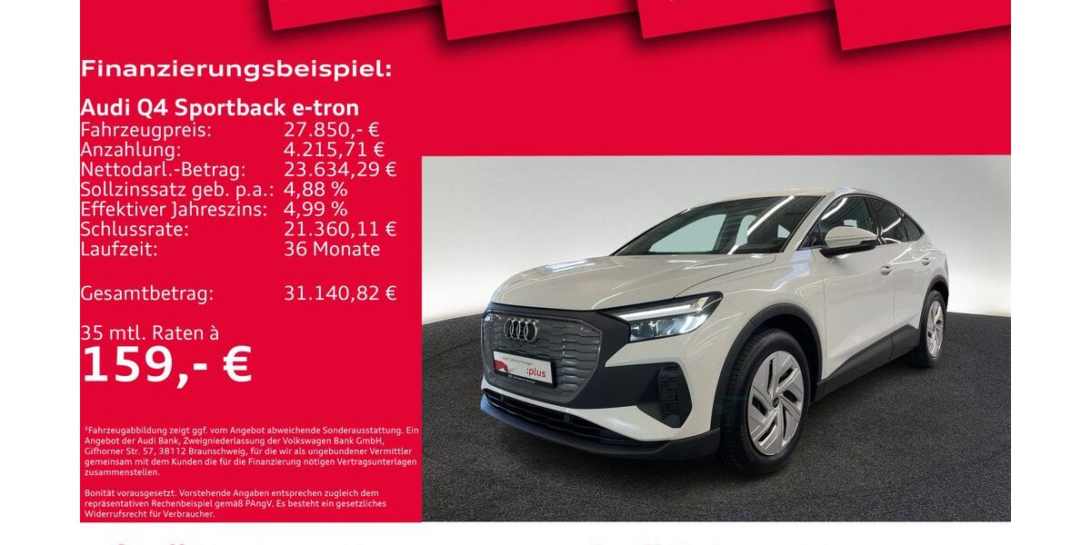 Audi Q4 e-tron 32.738 km 27.650 &euro; Hannover 30179
