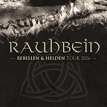 Rauhbein & special guest - Rebellen & Helden Tour 2026 12.11.2026 Kultur- und Kommunikationszentrum Pavillon