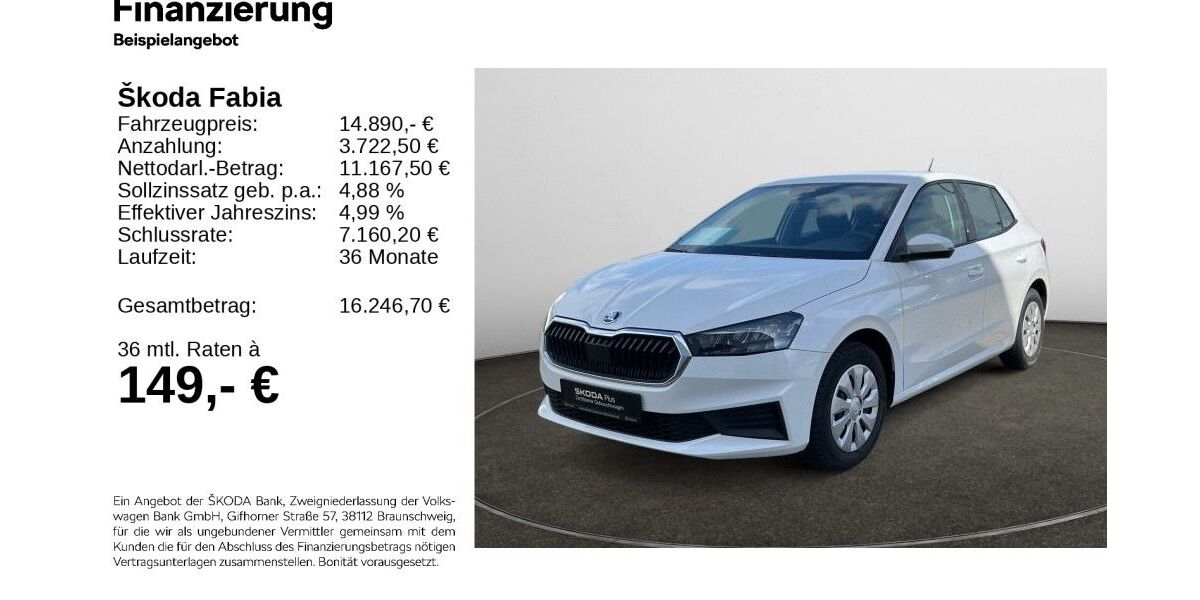 Skoda Fabia 15.738 km 14.590 &euro; Hildesheim 31137