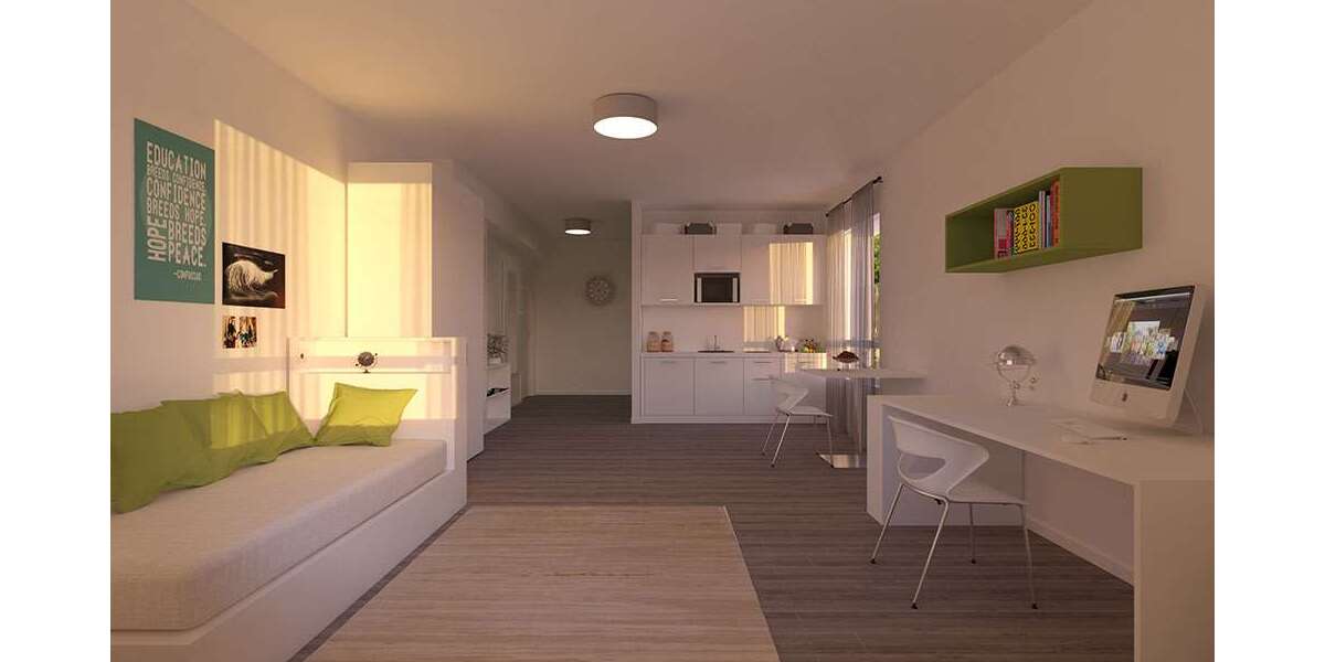 Etagenwohnung Hildesheim - 1 Zimmer, 28 m&sup2;, 658&euro; | Angebot:24982932