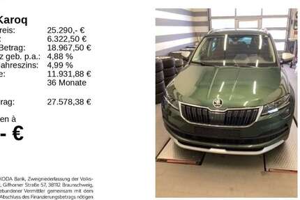 Skoda Karoq 45.500 km 24.990 &euro; Hildesheim 31137