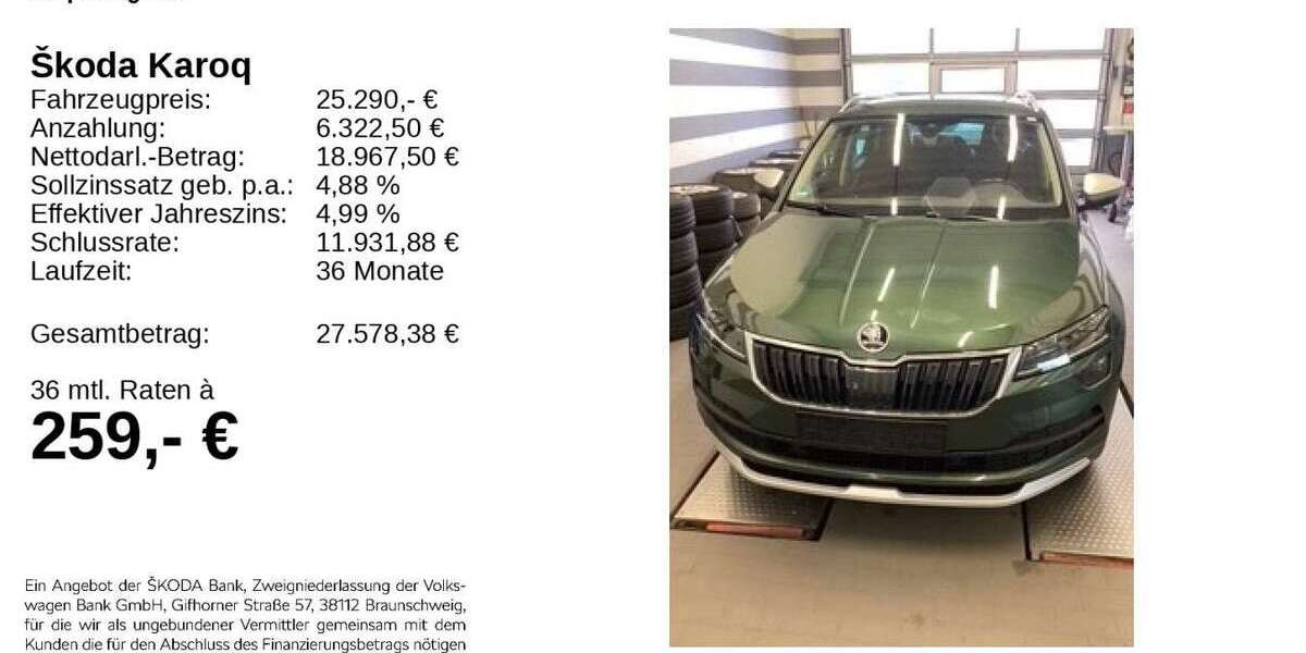 Skoda Karoq 45.500 km 24.990 &euro; Hildesheim 31137