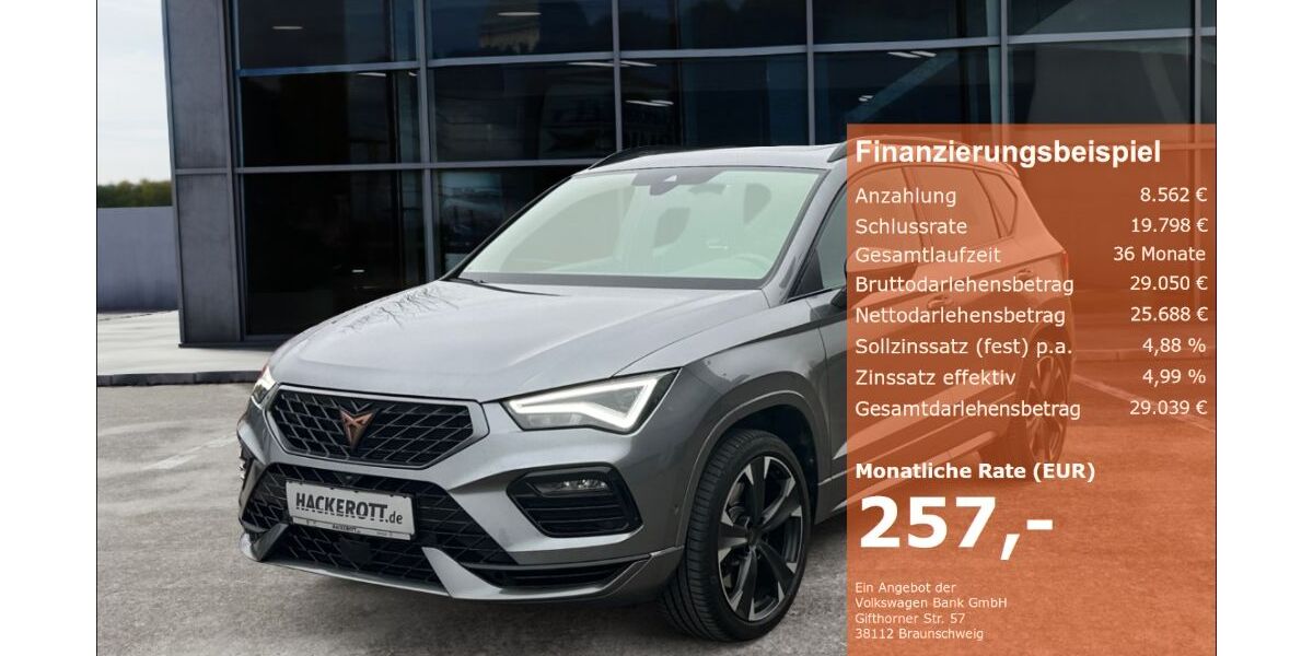 Cupra Ateca 23.815 km 32.350 &euro; Hannover 30165