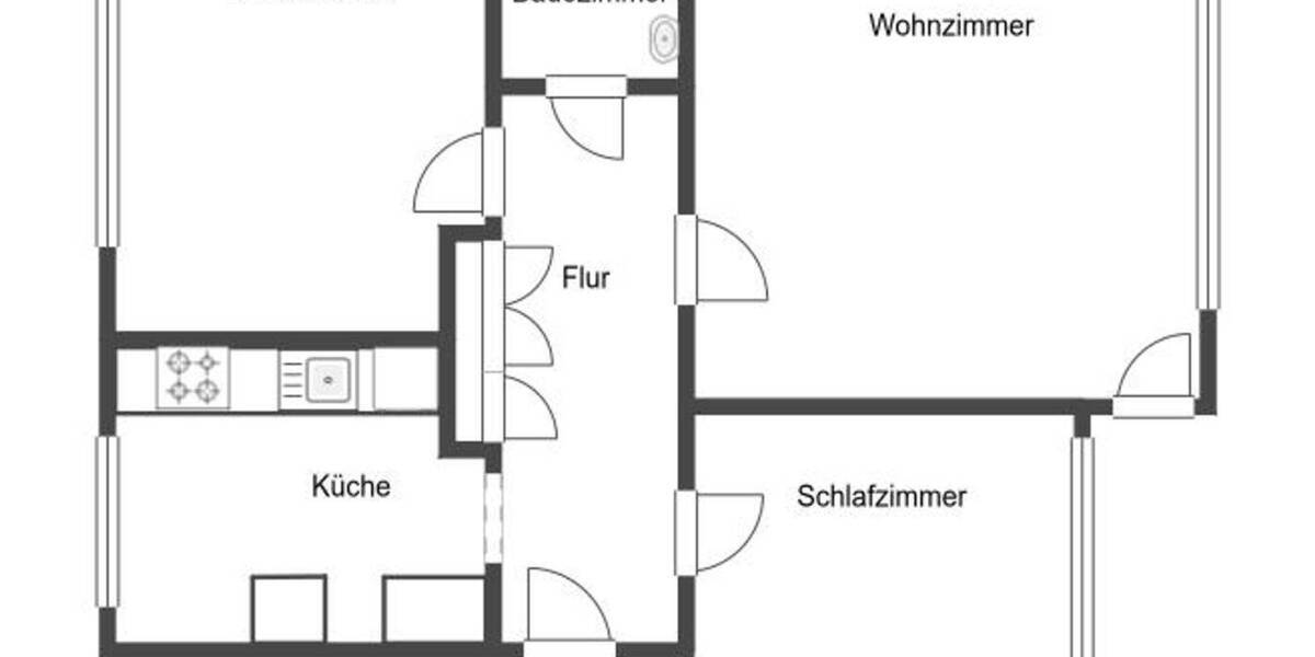 Etagenwohnung Wennigsen - 3 Zimmer, 75 m&sup2;, 175.000&euro; | Angebot:25938987