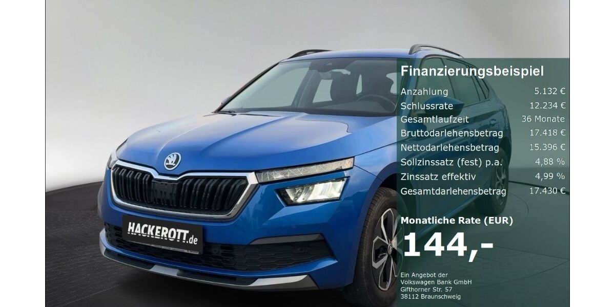 Skoda Kamiq 45.790 km 17.250 &euro; Hannover 30165
