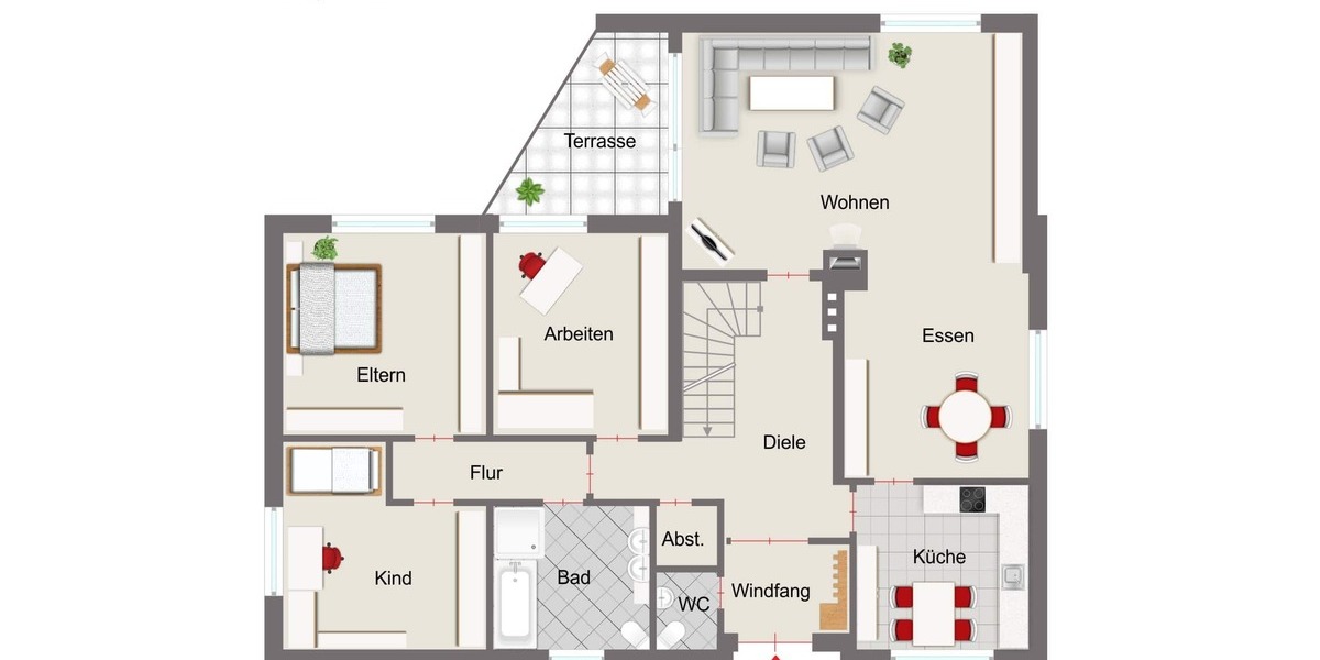 Ruhig und dennoch zentrumsnah wohnen - Einfamilienhaus Alfeld | Angebot:25543020