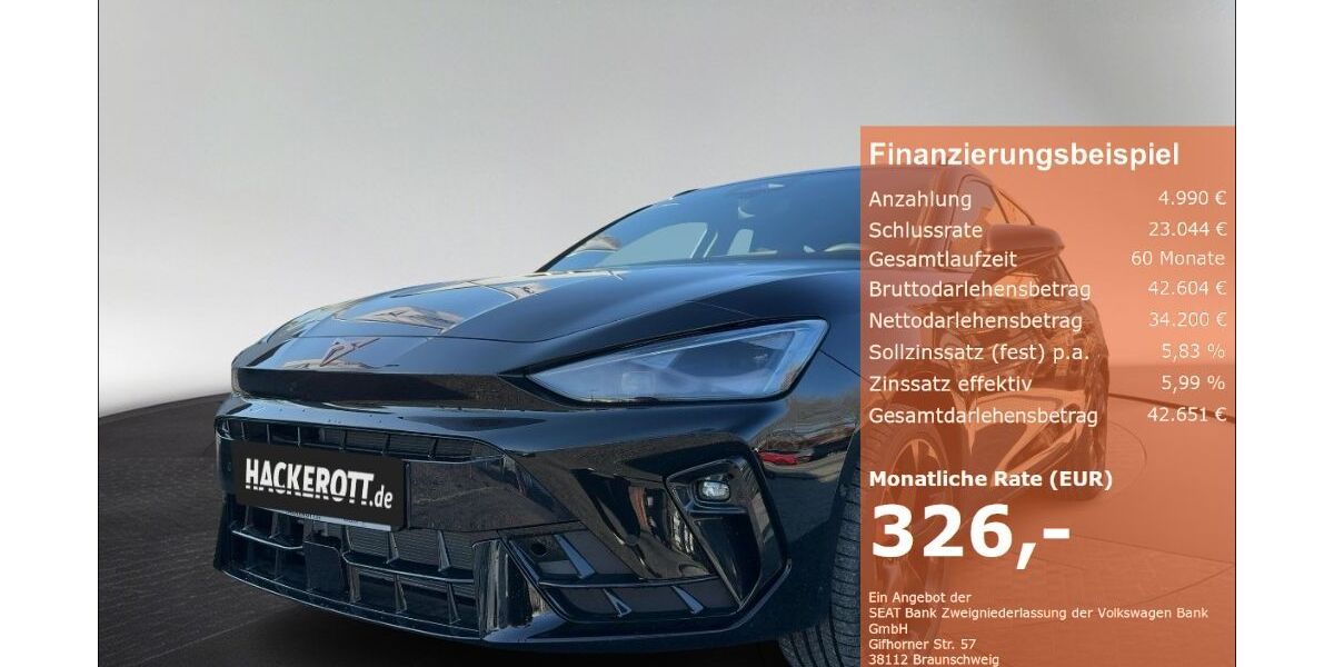 Cupra Leon 1.590 km 39.190 &euro; Hannover 30165