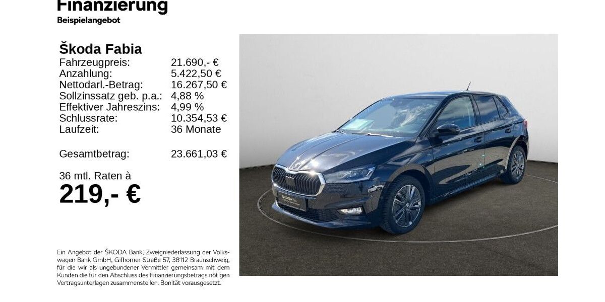 Skoda Fabia 18.529 km 21.390 &euro; Hildesheim 31137