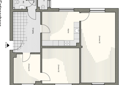 Wohnung Hannover Herrenhausen-Stöcken - 3 Zimmer, 100 m&sup2;, 1.200&euro; | Angebot:25831562