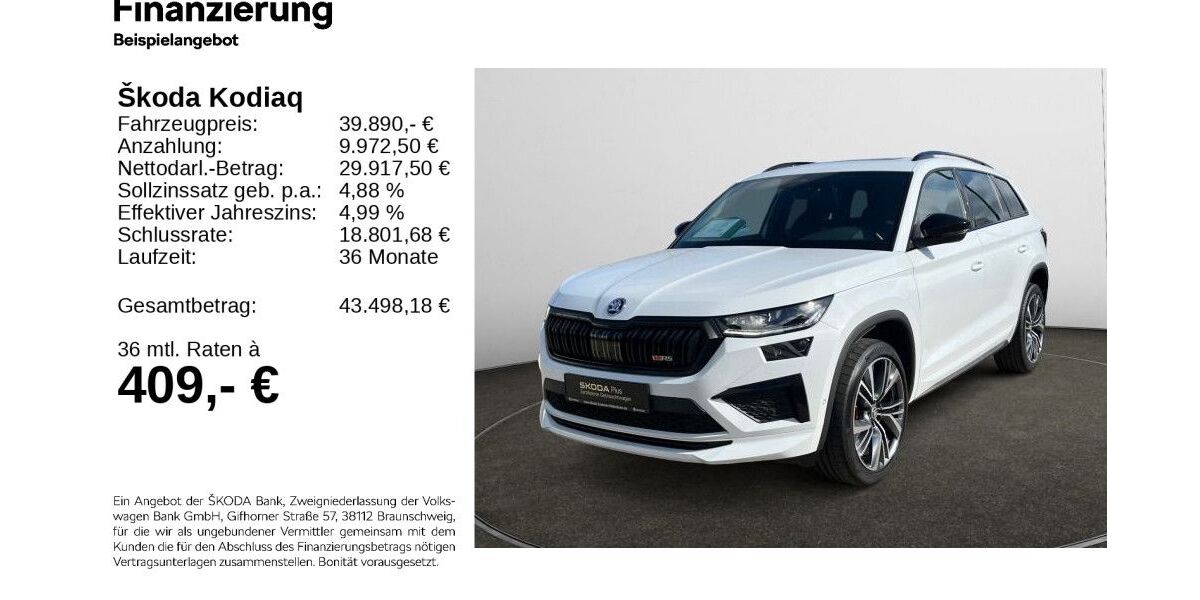 Skoda Kodiaq 86.202 km 39.590 &euro; Hildesheim 31137